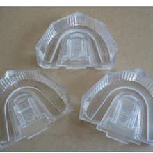 50 шт. стоматологический лабораторный Материал Сильный пластик одноразовые секционные Базовая коробка прозрачный
