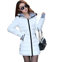 Wadded Jackets 2017 Female New Women’s Winter Down Jacket Cotton Slim Women Down Parka Ladies Coat plus size M-XXXL A020