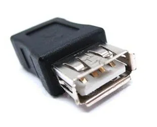US $628.32 3000 Pcs USB 20 A Female Concave In To Usb 20 Male Convex Out Cable Adapter Converter For Mobile Phone Connector Converter