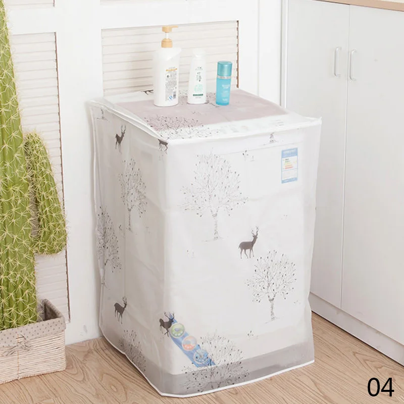 PEVA Waterproof Sunscreen Washing Machine Cover Waterproof Case Washing