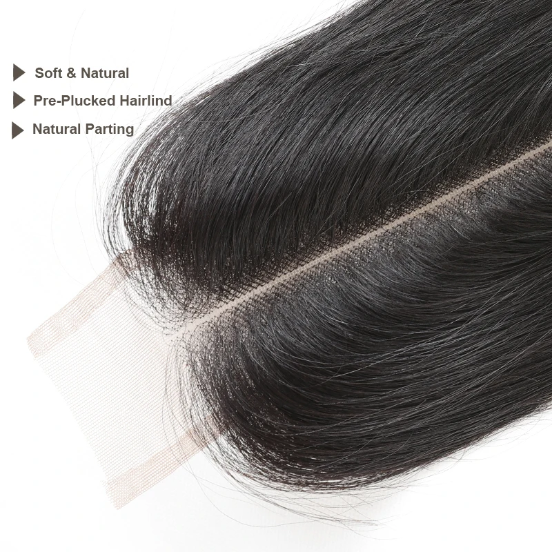 Ali queen Remy человеческие волосы на шнуровке, натуральные цвета, объемная волна, бразильские волосы, 2X6, средняя часть 12-20 дюймов