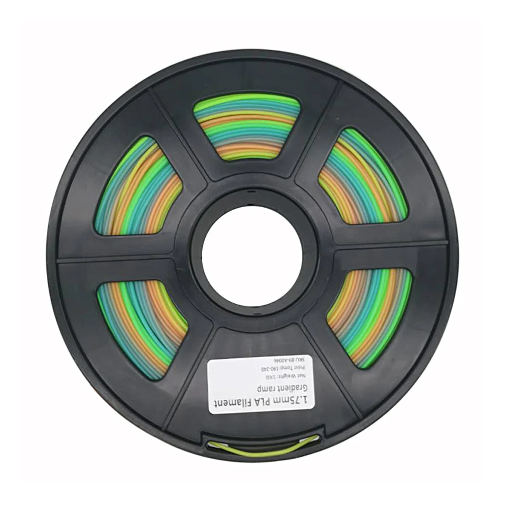 

1.75mm Chromatic Color Gradient 3d printer Filament PLA 1kg