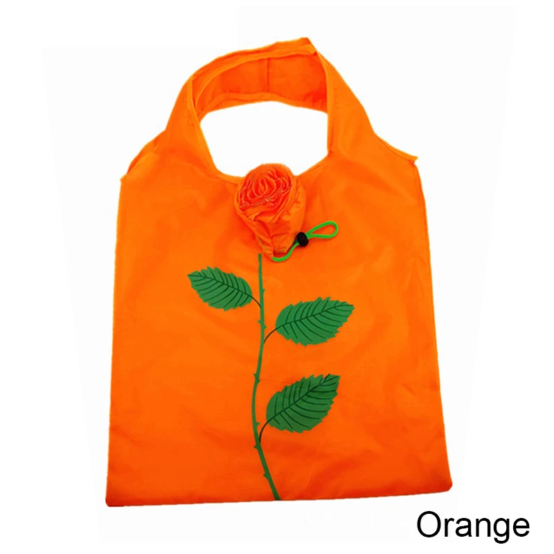 60 pçslote Shopping Bag Rose Flores Bolsa
