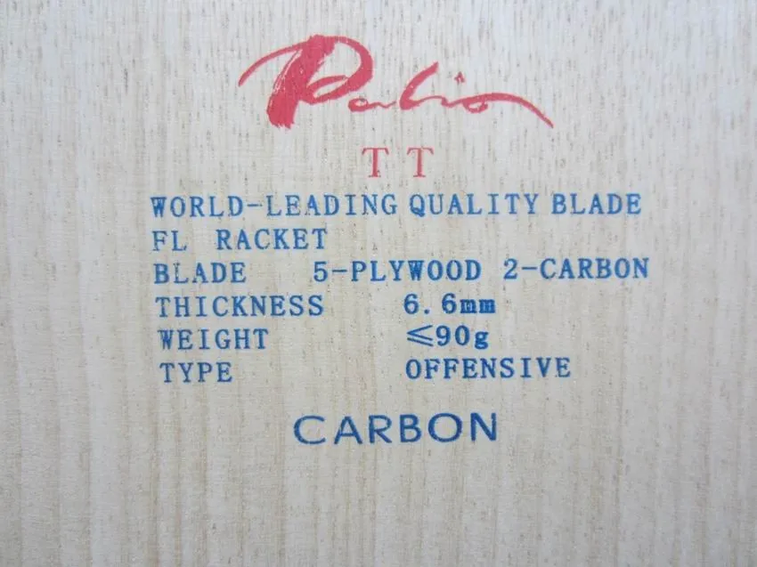 Palio TT 5 дерево+ 2 углеродное лезвие для настольного тенниса для быстрая атака с петлей Лучшие продажи для palio TT серии