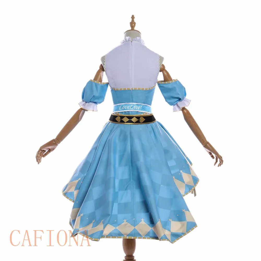 Cafiona love live Косплей Уми Сонода косплей костюм новый Lovelive Солнечный свет Набор под