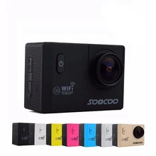 SOOCOO C10S Action Sports Cam Waterproof Camera with Wifi Full-HD 1080p 12MP 2.0 LCD 170 Degree Wide Lens(Extra Monopod)