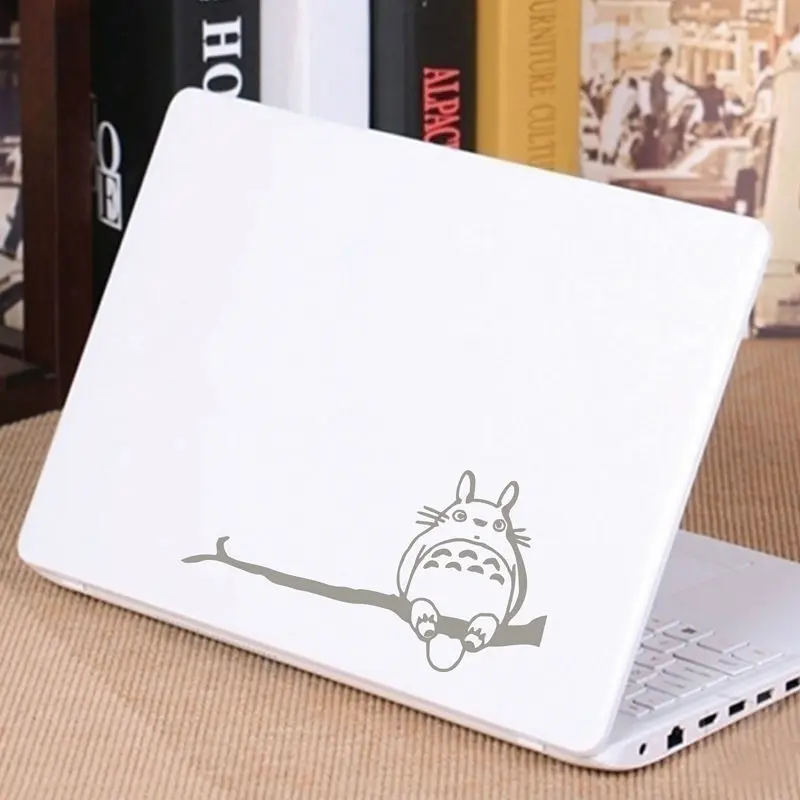 Totoro на ветке для Apple Macbook 13 дюймов и 11 Виниловая наклейка ноутбука японские