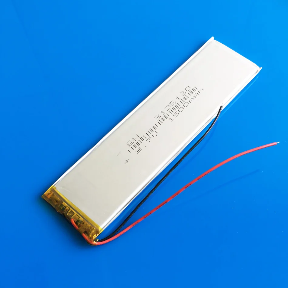 

3.7V 1500mAh lithium polymer rechargeable battery Lipo cell Replace for DVD bluetooth GPS wired microphone computer 3135130