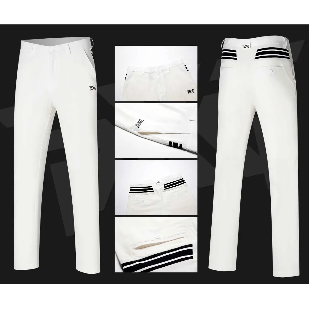 

New Golf Pants XXS~3XL Spring Men Outdoor Sports Trousers Korean Slim Long Pants Golf Apparel 4 Colors Training Pants black navy