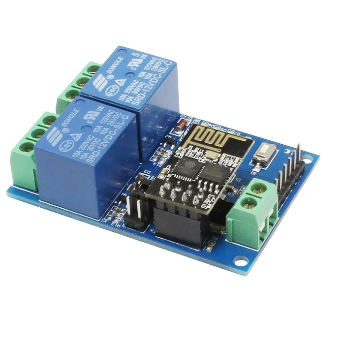 Esp8266 Wifi 12v 2 Channel Relay Module Iot Smart Home