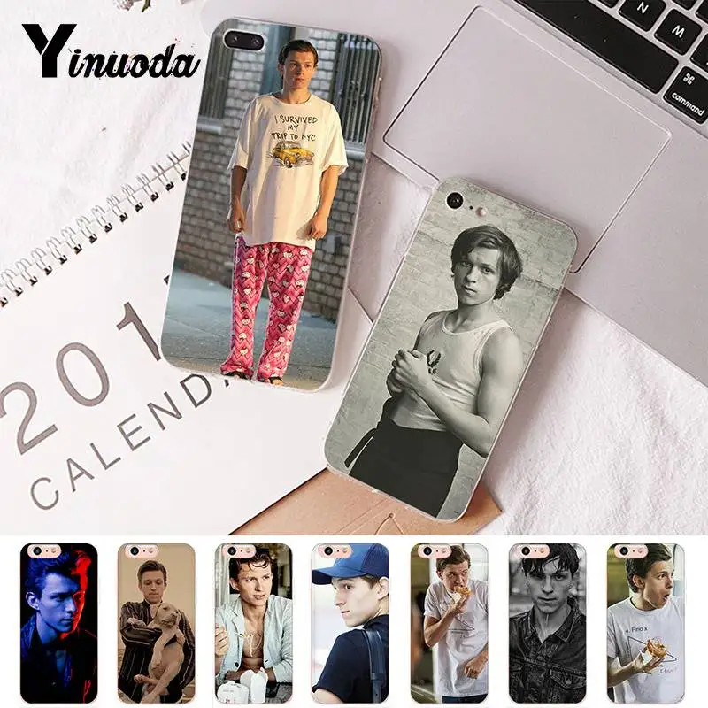 Чехол Yinuoda для iphone 7 XSMAX Tom Holland оболочка телефона iPhone 8 6 6S Plus X 10 5 5S SE XR XS XSMAX|Бамперы| |