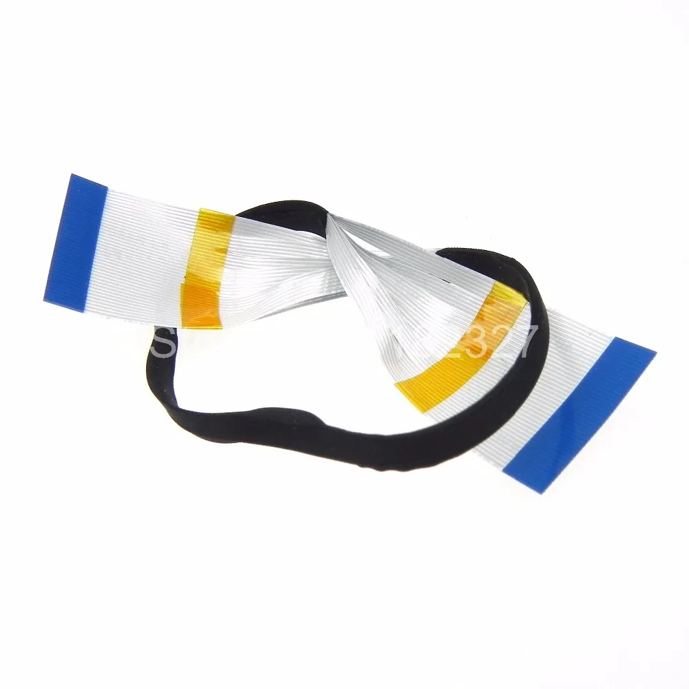 Ultra flex FFC cable 40pin 0.5mm pitch 228mm length A type stiffener length 5mm conductor length 4mm 7 cuts 8 parts 3