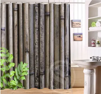 

Custom Beauty bamboo, bamboo forest Bath Curtain Polyester beautiful Shower Curtain Print the personality Curtains