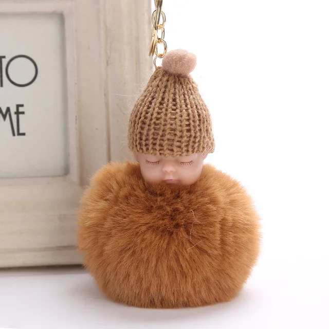 Sleeping-baby-Fluffy-Fur-pompom-Keychain-Rabbit-Fur-Ball-bunny-key-chain-pompon-porte-clef-Key.jpg_640x640 (10)
