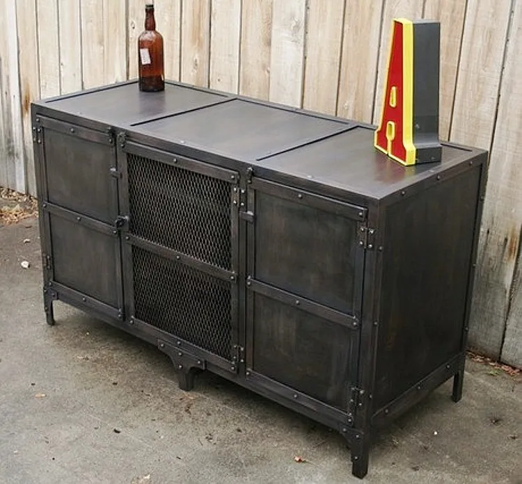 New Custom American Iron Retro Living Room Tv Cabinet To Do The