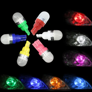 

2pcs T10 W5W 194 168 LED Parking Side License Number Plate lights Interior Reading Lamp Wedge Dome Light Auto Car Styling 12V