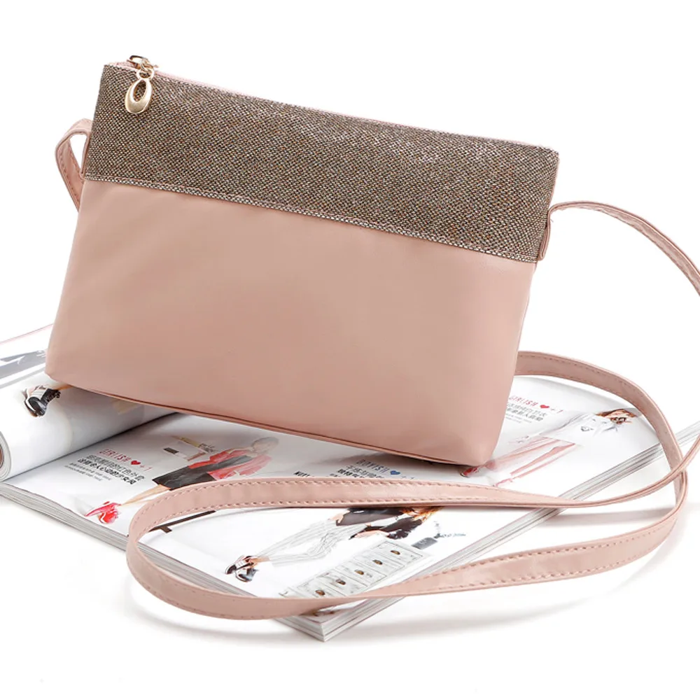 

Women Leather Shoulder Bag Handbag Satchel Purse Hobo Messenger Bag messenger bag for women bolsos mujer de marca famosa 2019 #C