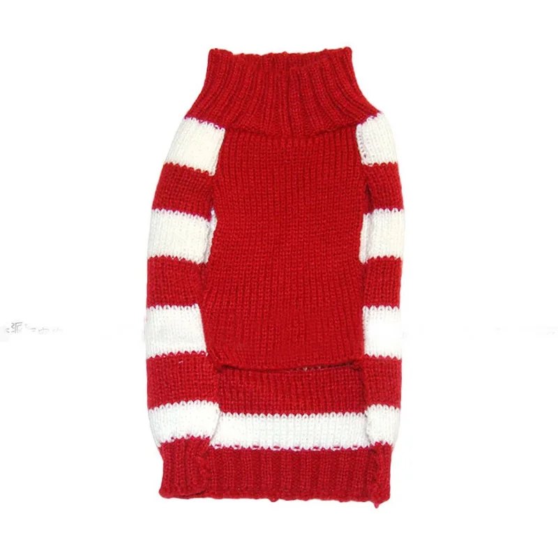 Us 5 99 49 Off Christmas Warm Cartoon Dog Sweater Puppy Cat Clothes Small Large Dogs Sweaters For Chihuahua Apparel Knit Dog Coat 2 Color Zl400 In
