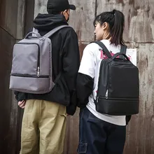 Нейлоновый студенческий рюкзак на молнии для отдыха, складная сумка, сумка на плечо, дорожная сумка унисекс, 36-55 литров, 19 см(L), 18 см(W), 42 см(H