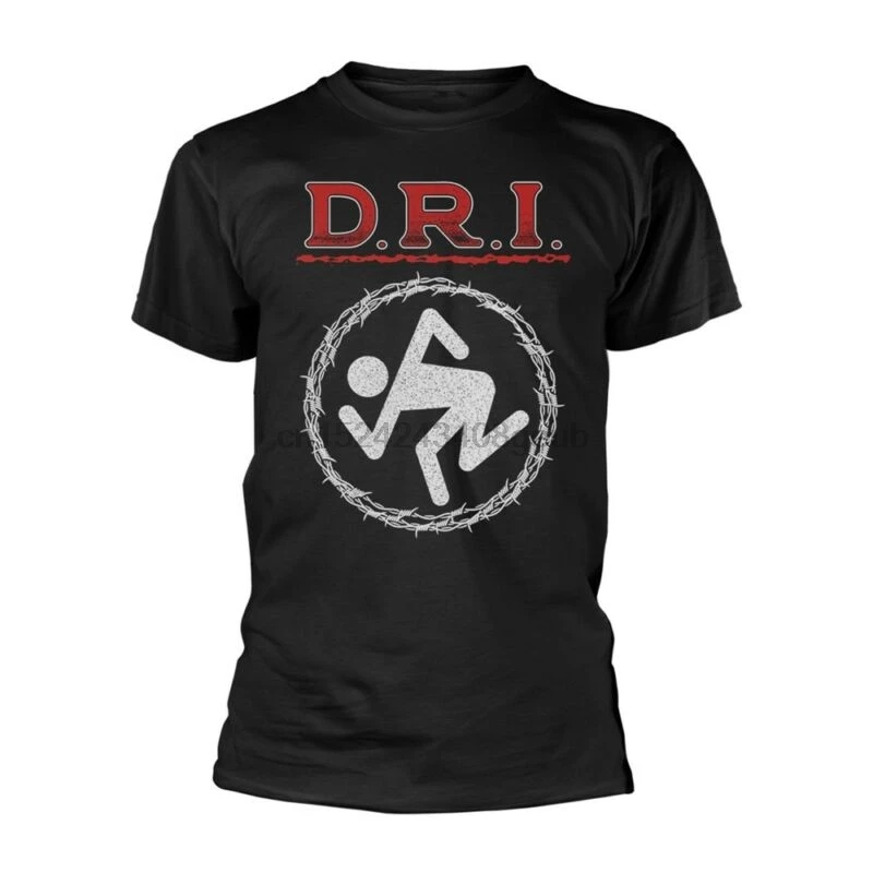 

DRI 'Barbed Wire' T shirt - NEW d.r.i