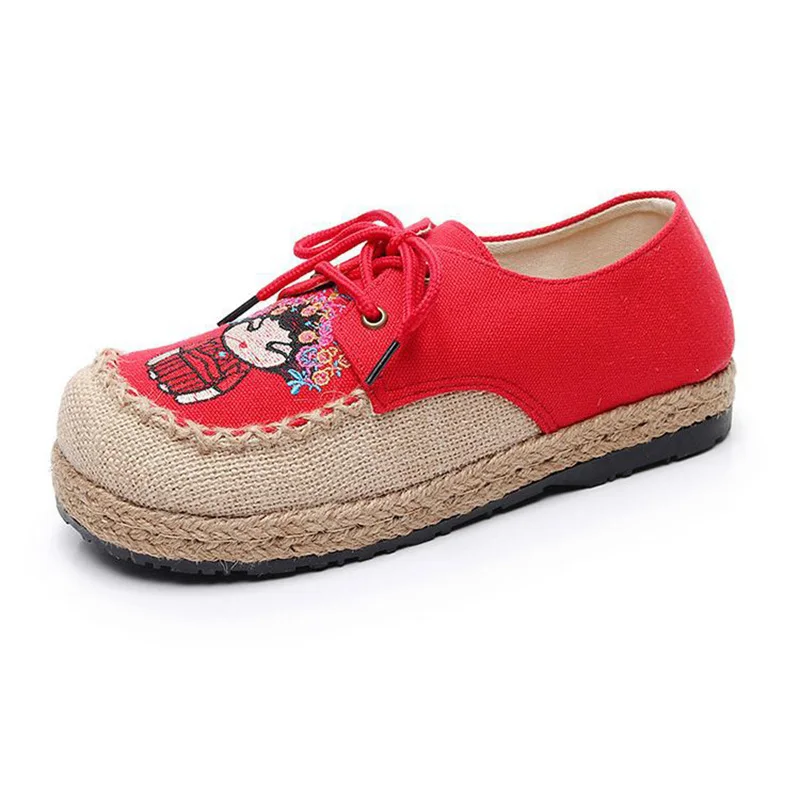 

luxury shoes women designers Cotton Hemp Womens shoes shredded flower craft shoes spring summer idyllic wind shoes female