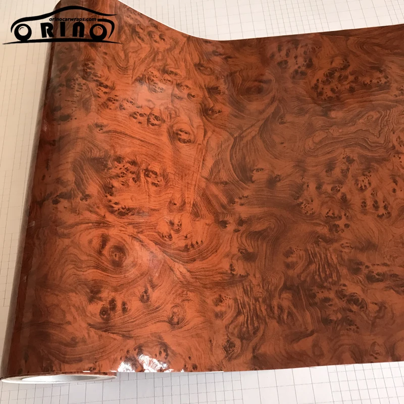 Wood Grain Vinyl Film Sticker-5