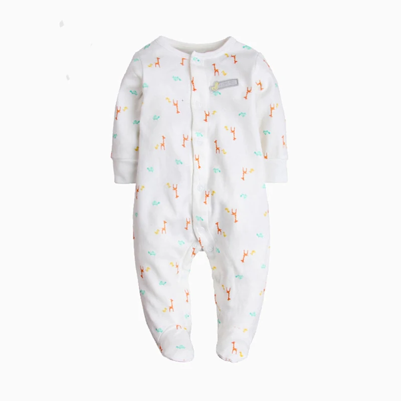 Mono De bebé recién nacido De manga larga De algodón Animal bebé niña ropa Infantil Mono De bebé recién nacido De manga larga De algodón Animal bebé niña ropa Infantil