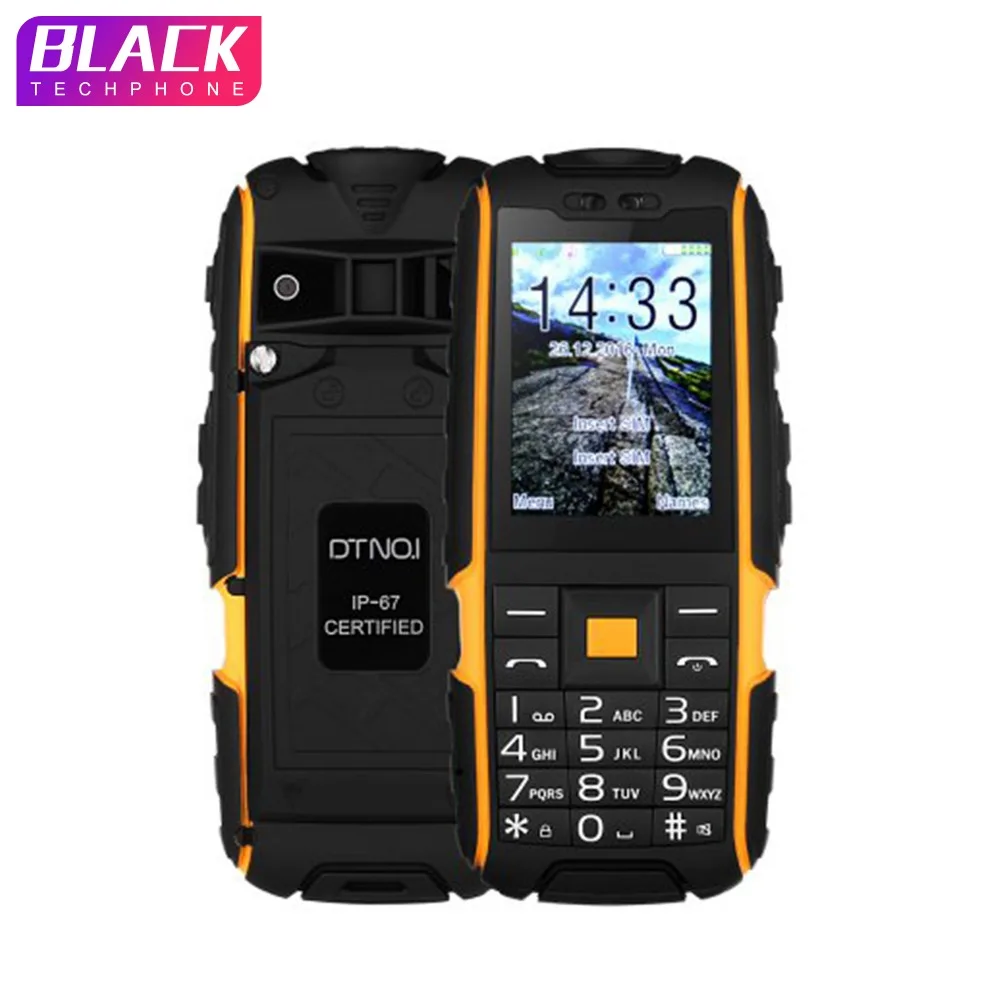 DTNO.I A9 mobile phone IP67 Waterproof shockproof phone Dual SIM cell phone 4800mAh Wireless FM flashlight with Russian keyboard DTNO.I A9 mobile phone IP67 Waterproof shockproof phone Dual SIM cell phone 4800mAh Wireless FM flashlight with Russian keyboard