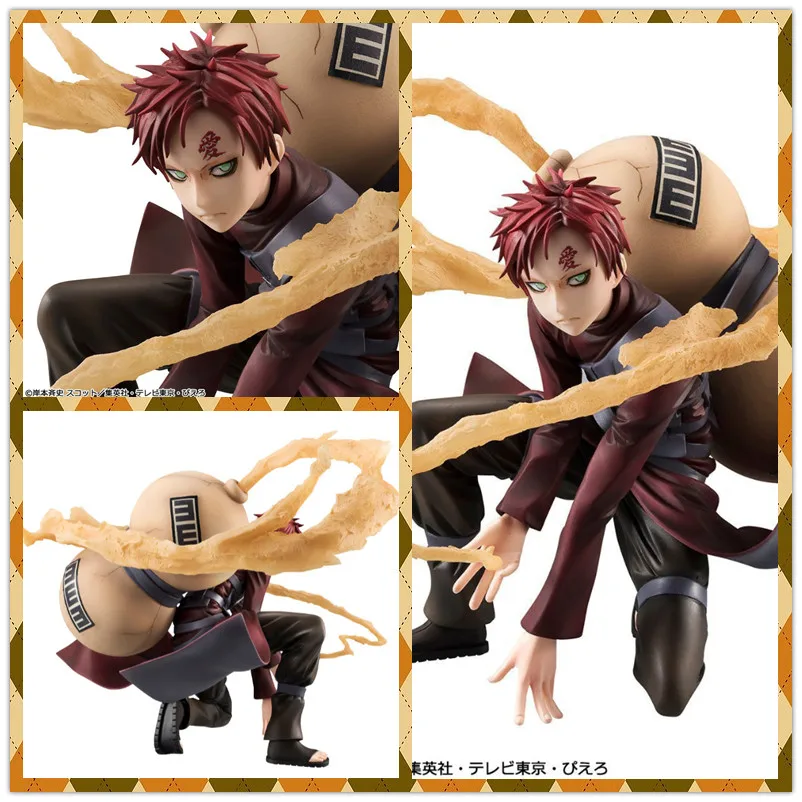 

MCR NEW hot Naruto Sabaku no Gaara15cm Action figure toys collection doll Christmas gift with box