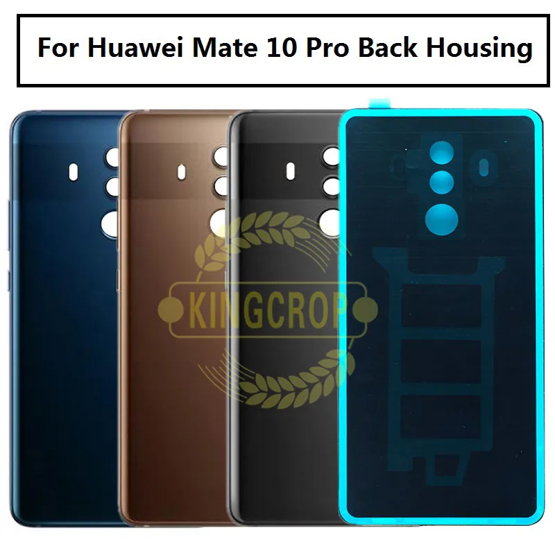 Задняя крышка батарейного отсека Huawei Mate 10 Pro стеклянная панель дверной корпус