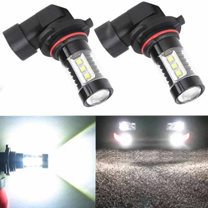 

2PCS Led Car Fog Light 90005 White Light Super Power Led Fog Lamps 80W 6000K LED Car Fog Light Bulb Universal