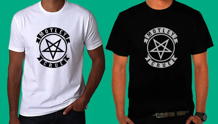 motley crue pentagram shirt