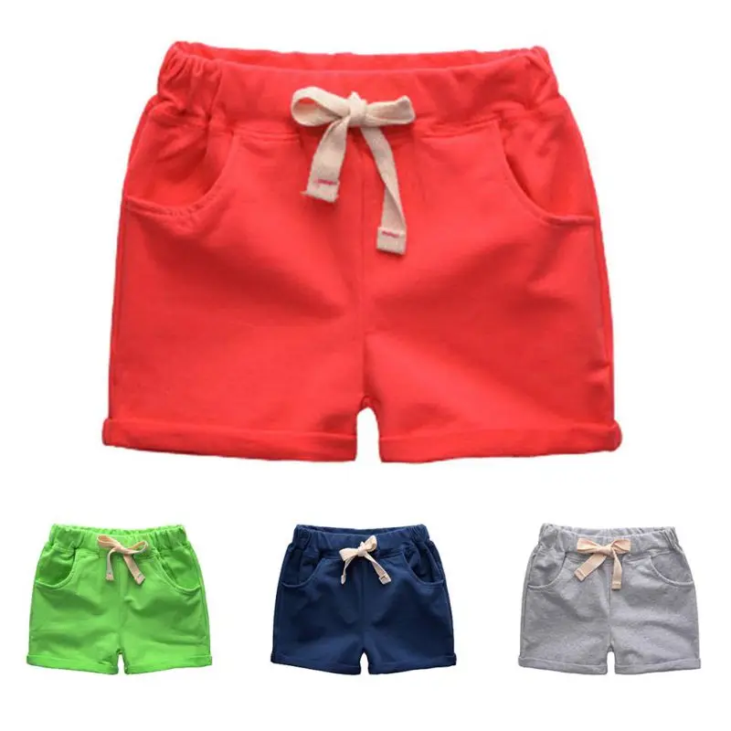 

Baby Shorts Kids Boy Girls Short Pants Trousers Cotton Children's Sports Boys Beach Shorts Kids Boys Short Pants
