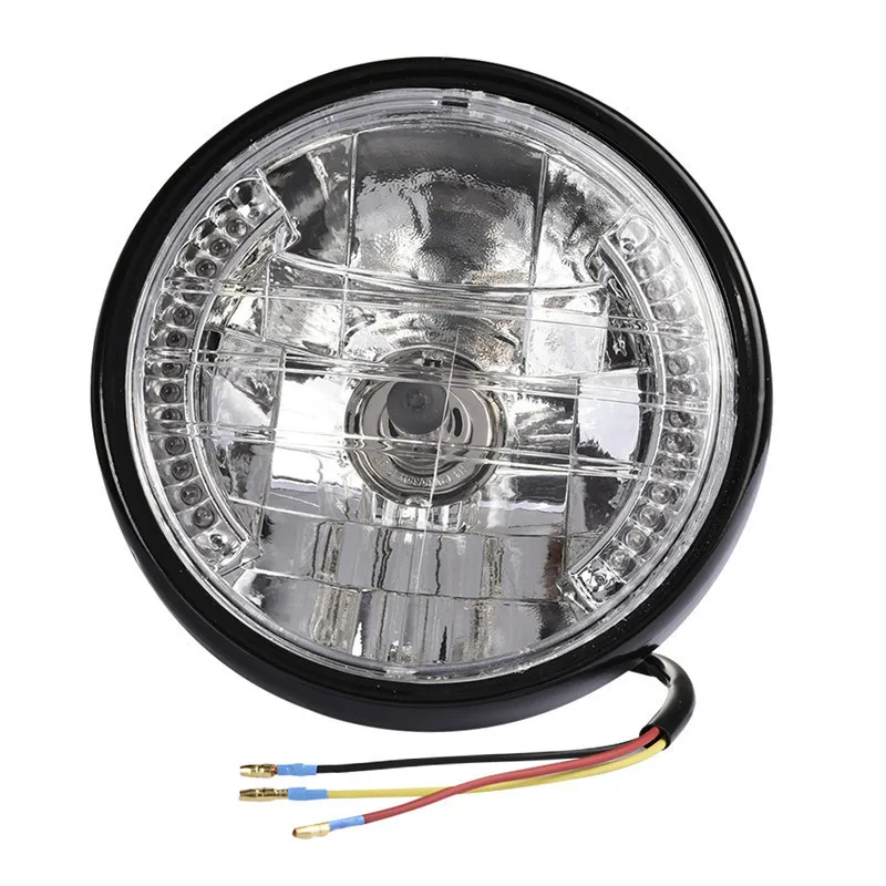 

Motorcycle Parts Retro Headlight With Mounting Support Set Motorcycle Refitment LED Turn Signals For Harley -Davidson