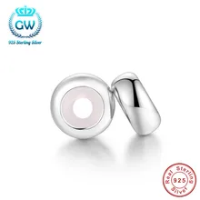 10 шт./лот, настоящее 925 пробы, серебро, 4 стиля, распорка, амулеты, пробки, бусины, подходят для pandora, амулеты, серебро, 925, браслет