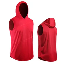 Мужская быстросохнущая баскетбольная Джерси дышащие спортивные толстовки баскетбольная тренировочная рубашка без рукавов