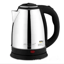 220 В 2л из нержавеющей стали функция автоматического отключения быстрый нагрев Электрический чайник бытовой электрический чайник ЕС/AU/Великобритания штекер