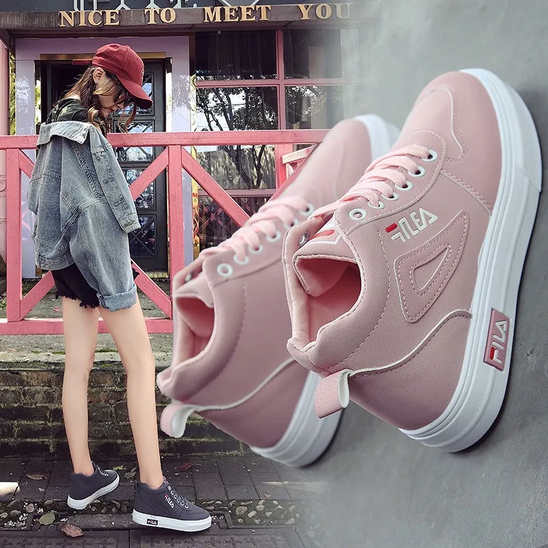 

Autumn winter Korean version new Harajuku 2018 students casual wild sports shoes thick bottom explosion models women's shoes