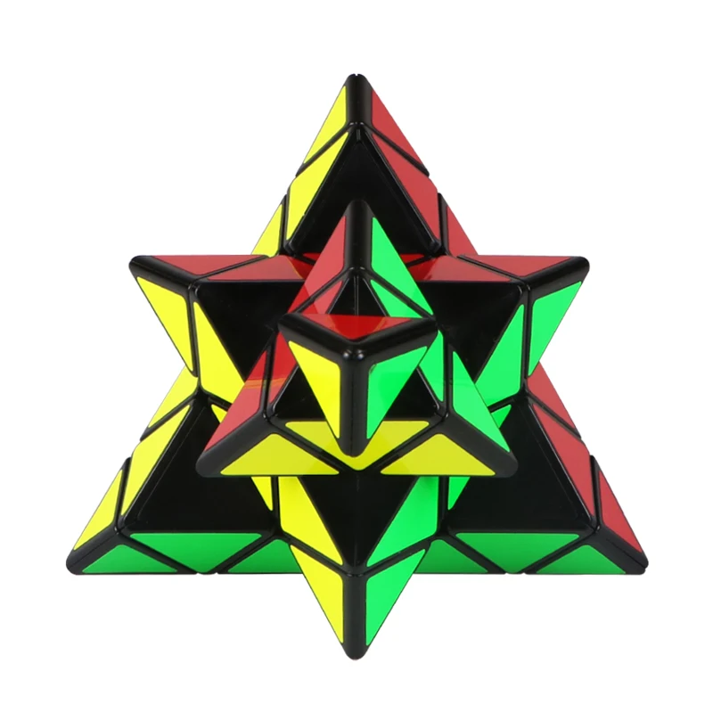 

D-FantiX Qiyi Mofangge 4x4 Master Pyramid Magic Cube Professional Speed Cube Puzzle Cubo Magico Antistress Toys