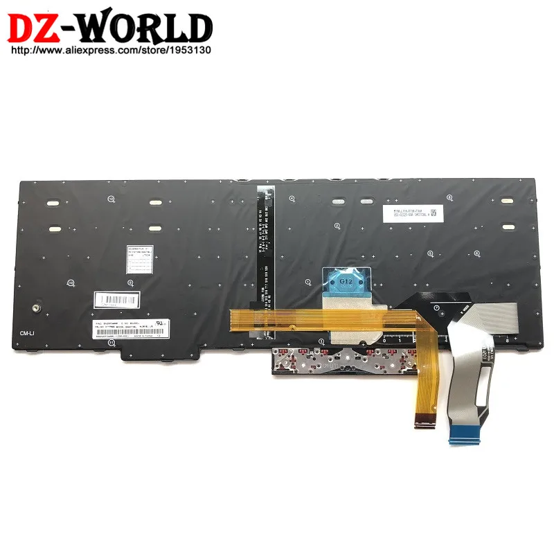  New/Orig US English Backlit Keyboard for Lenovo Thinkpad E580 E585 E590 E595 P52 P72 L580 L590 T590