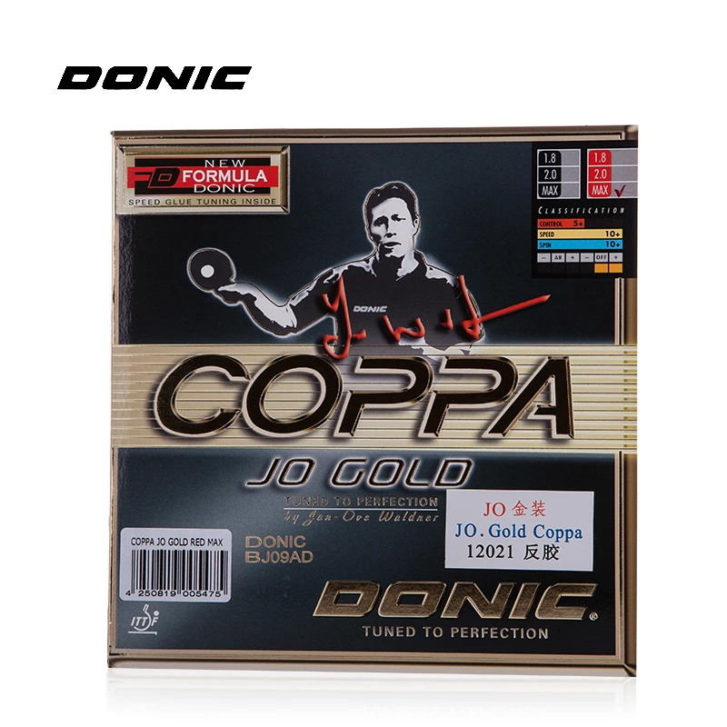 Donic Original JO Gold Coppa Pimples In Table Tennis Rubber Pips-In Ping Pong Sponge Tenis De Mesa Donic Original JO Gold Coppa Pimples In Table Tennis Rubber Pips-In Ping Pong Sponge Tenis De Mesa