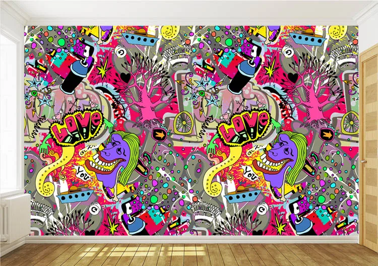 Kids Bedroom Graffiti 3d photo picture - more detailed picture about graffiti boys urban Kids Bedroom Graffiti 3d photo picture - more detailed picture about graffiti boys urban