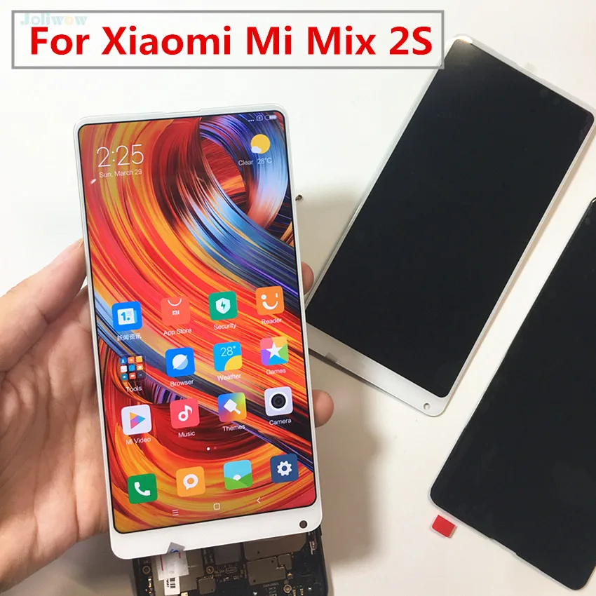 

All tested Good For Xiaomi Mi Mix 2S LCD Display 10 Touch Screen Display for Xiaomi Mix 2S Mix2S lcd Assembly Replacement