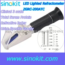 Профессиональный ветеринарный и клинический рефрактометр-ZGRC-200ATC