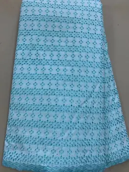 

African Dry Lace Fabrics High Quality Nigerian Cotton Lace Fabric Swiss Voile Lace In Switzerland XSMAY112