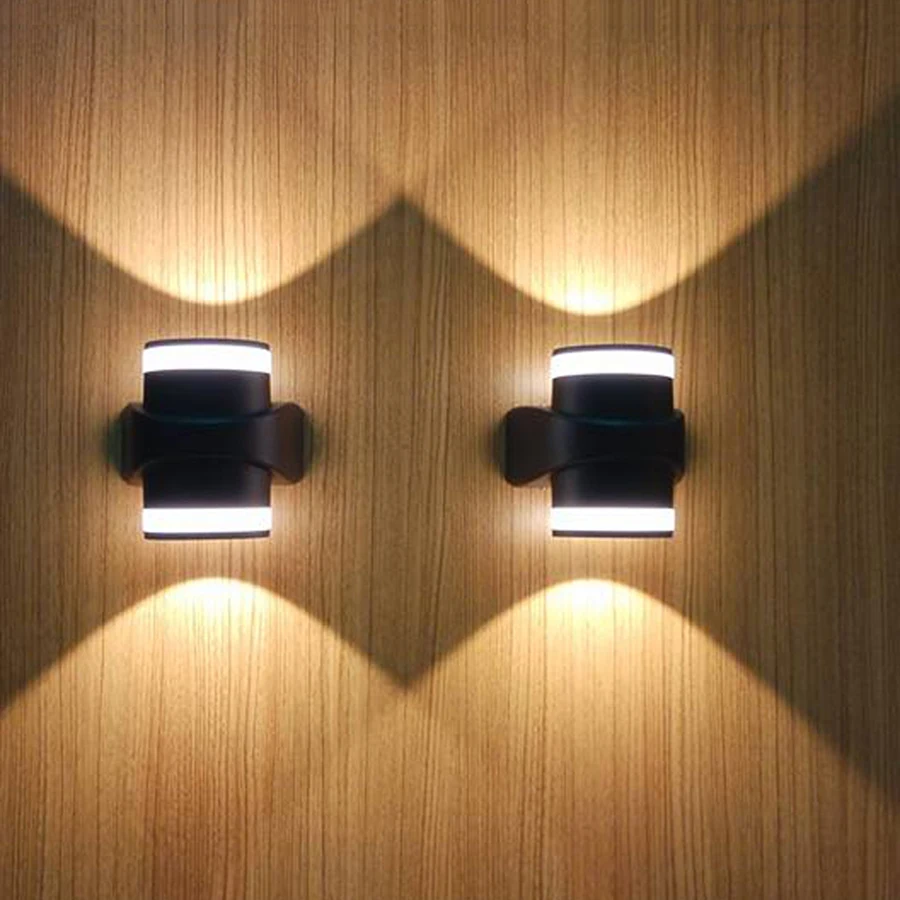 Thrisdar 12 Вт открытый светодиодный настенный светильник для крыльца инфракрасный датчик движения PIR водонепроницаемые настенные лампы в коридор отель Уличный настенный светильник
