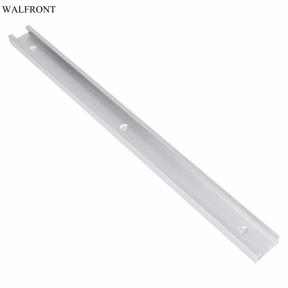 

400mm Aluminum Alloy T-Track Woodworking T-slot Miter Track Jig Fixture Router Table