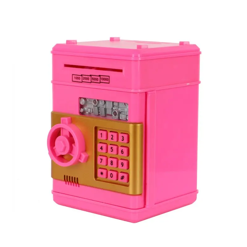 Nette Simulation ATM Mini Sparschwein Kreative Sicher Passwort Sparschwein Kinder Geburtstagsgeschenk Spielzeug Heißer Verkauf