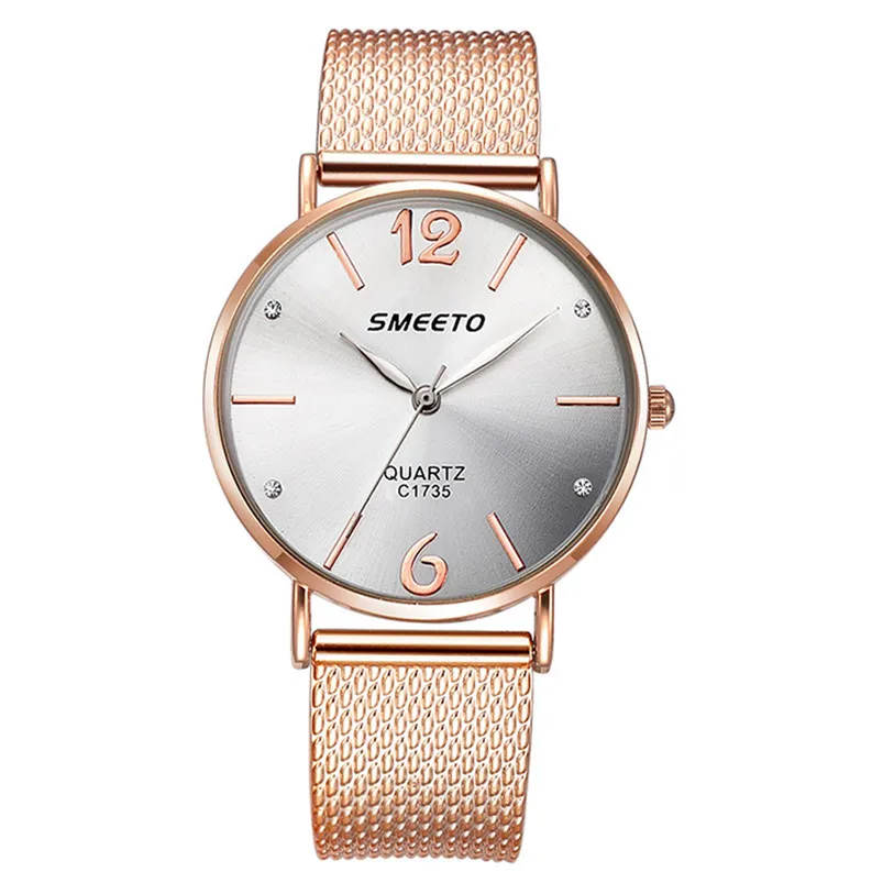 Women's watches brand luxury fashion ladies watch Leather Band Analog Quartz Vogue Wrist Watches Clock relogio masculino 3M29#N (5)