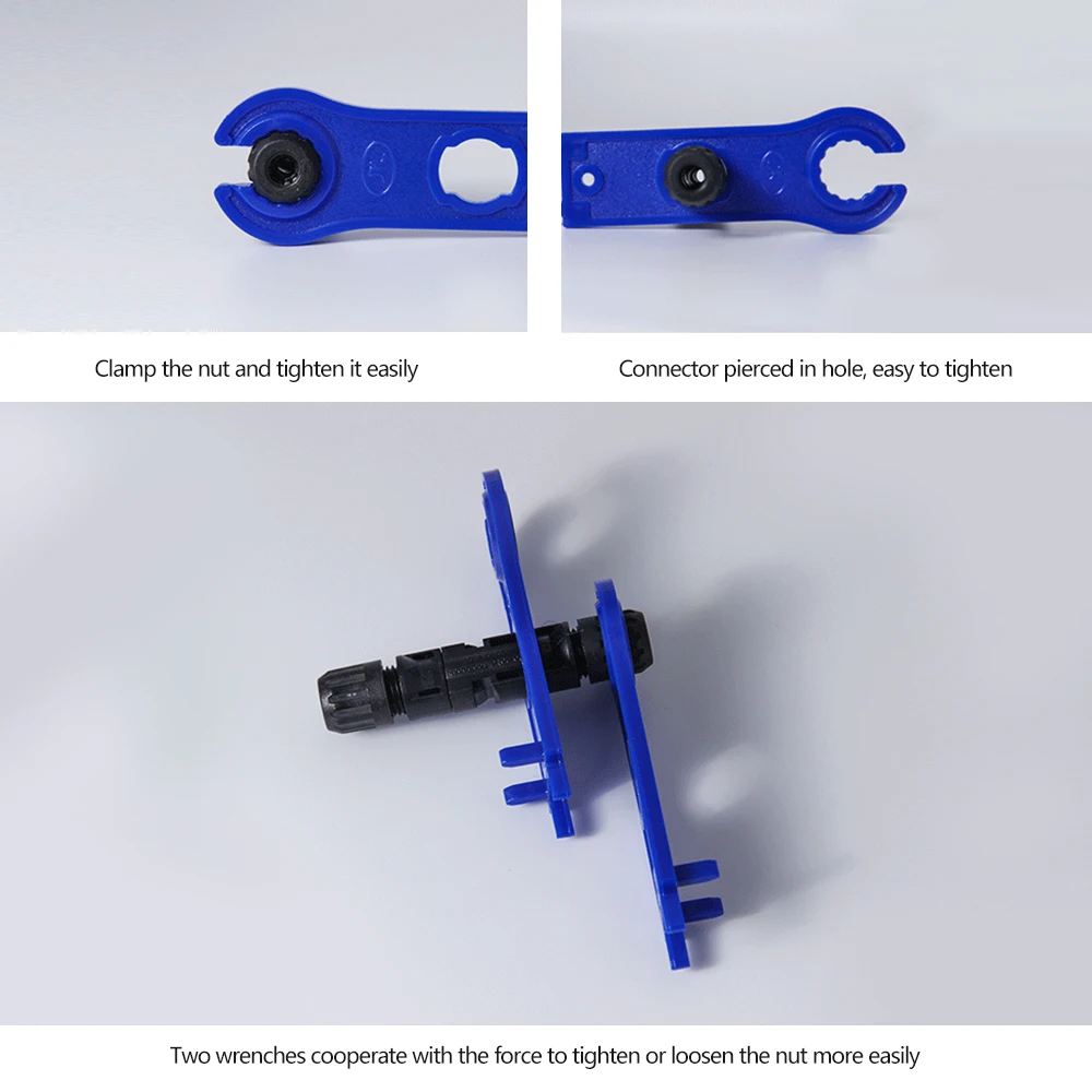 1 комплект MC4 сборка и разборка разблокировка/зажима/Блокировка ключ инструмент Кабельный разъем для панели солнечных батарей гаечный ключ